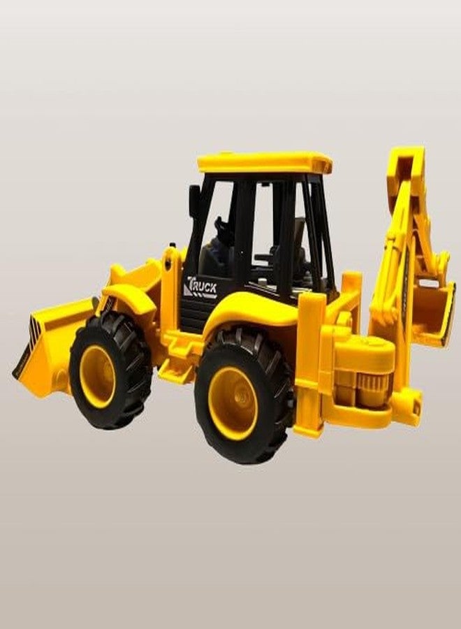 HDA GROUP 2 in 1 JCB Construction Truck Unbreakable 180 Degree Rotating (Multicolor) - Image 1